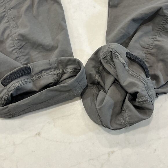 Prana NEW Koen Pant Gray Large x 30" Hiking Outdoor Pull On Stretch Zip Pockets - Picture 9 of 16